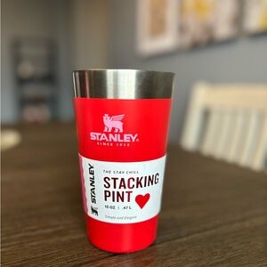 STANLEY Valentine's Day 2024 Adventure Tumbler 16 oz. Stacking Pint - Target Red